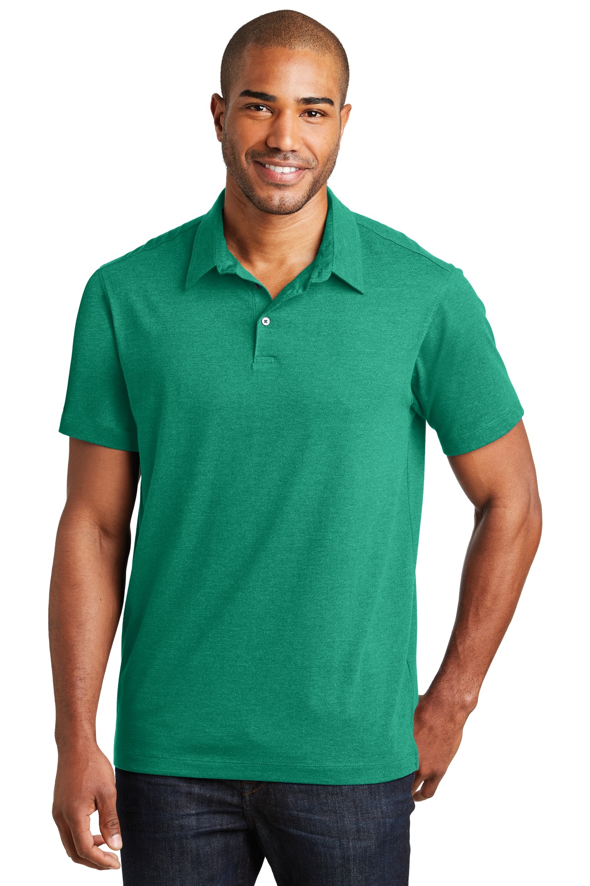 DISCONTINUED Port Authority® Meridian Cotton Blend Polo. K577