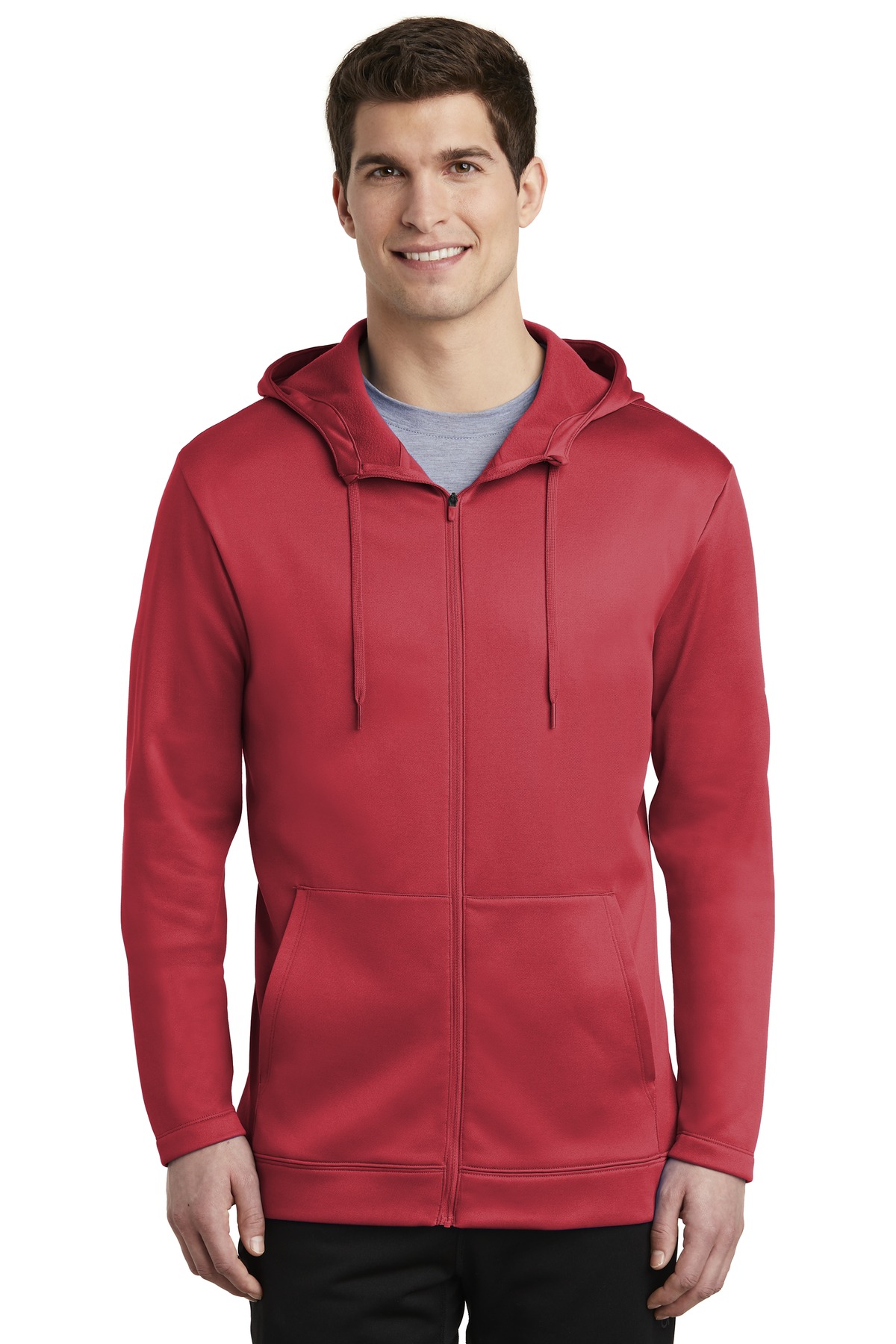DISCONTINUED Nike Therma-FIT Full-Zip Fleece Hoodie. NKAH6259