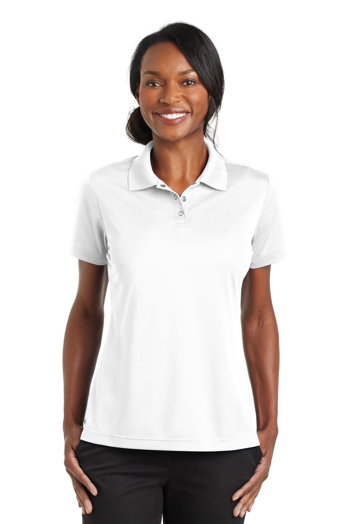 DISCONTINUED CornerStone Ladies Micropique Gripper Polo. CS422