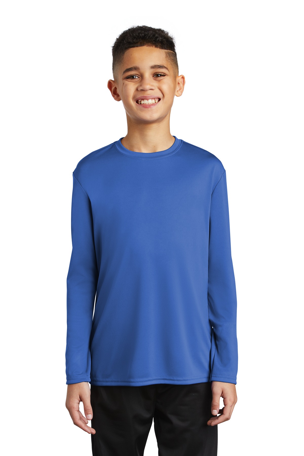 Port & Co Youth Long Sleeve Performance Tee PC380YLS
