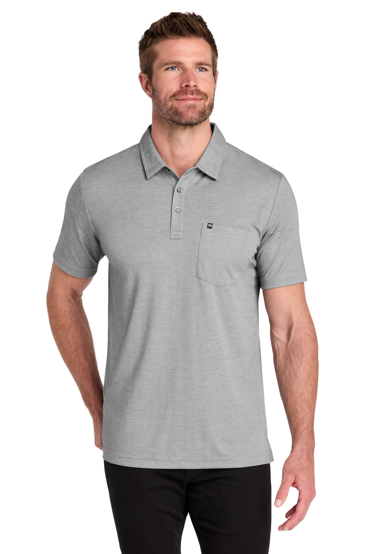 TravisMathew Oceanside Heather Pocket Polo TM1MY404