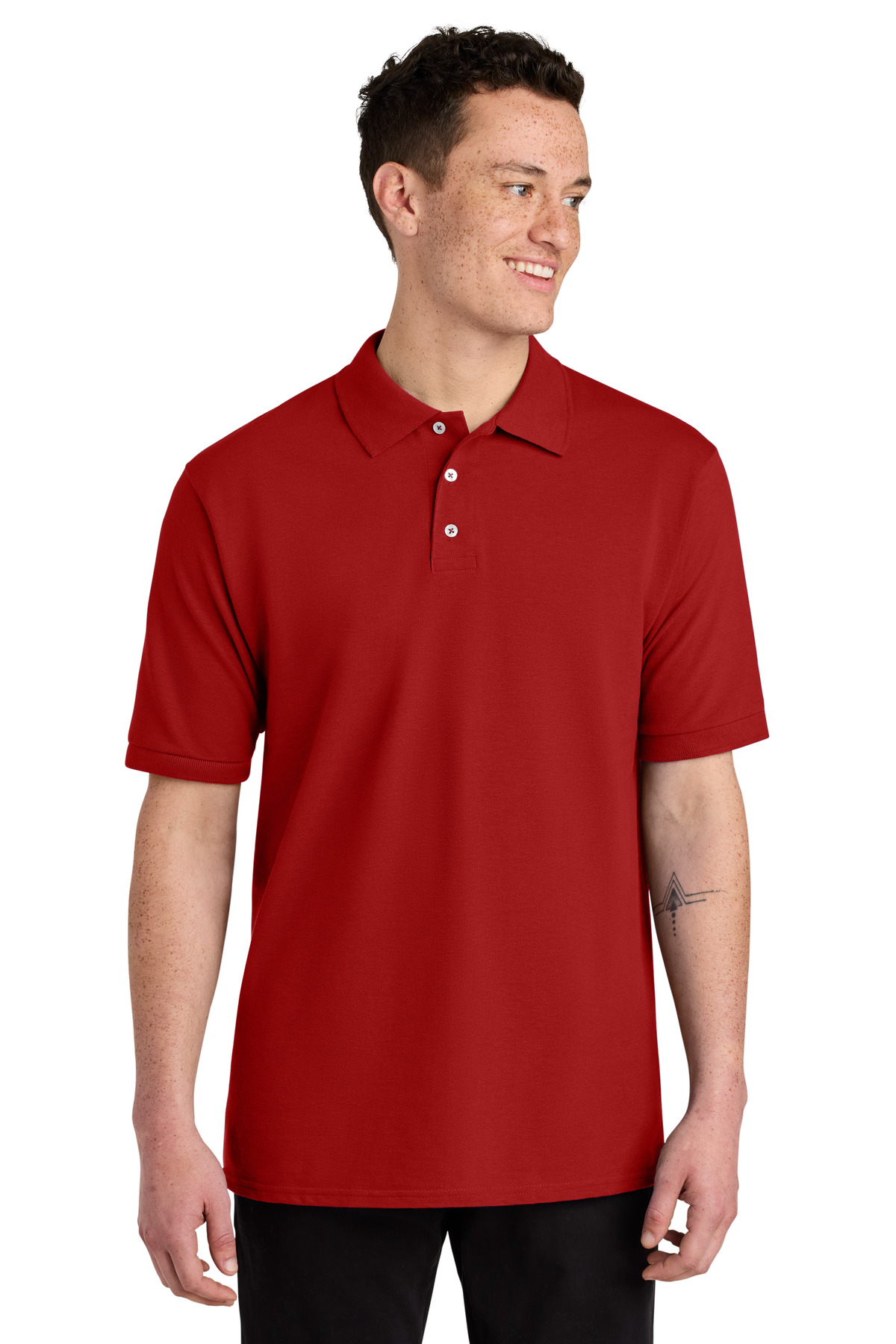 Jerzees Unisex Premium Ring Spun Cotton Pique Sport Shirt 443M