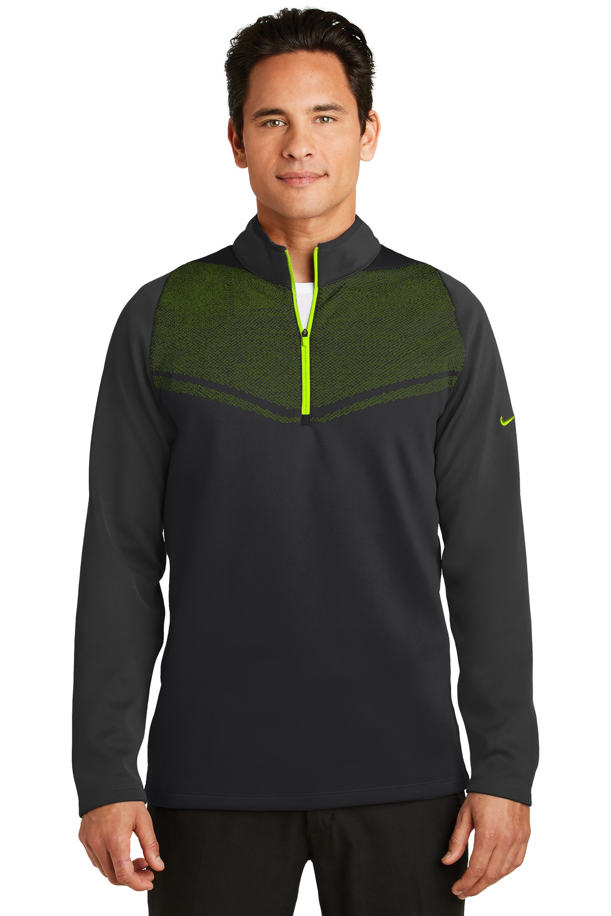 DISCONTINUED Nike Therma-FIT Hypervis 1/2-Zip Cover-Up. 779803
