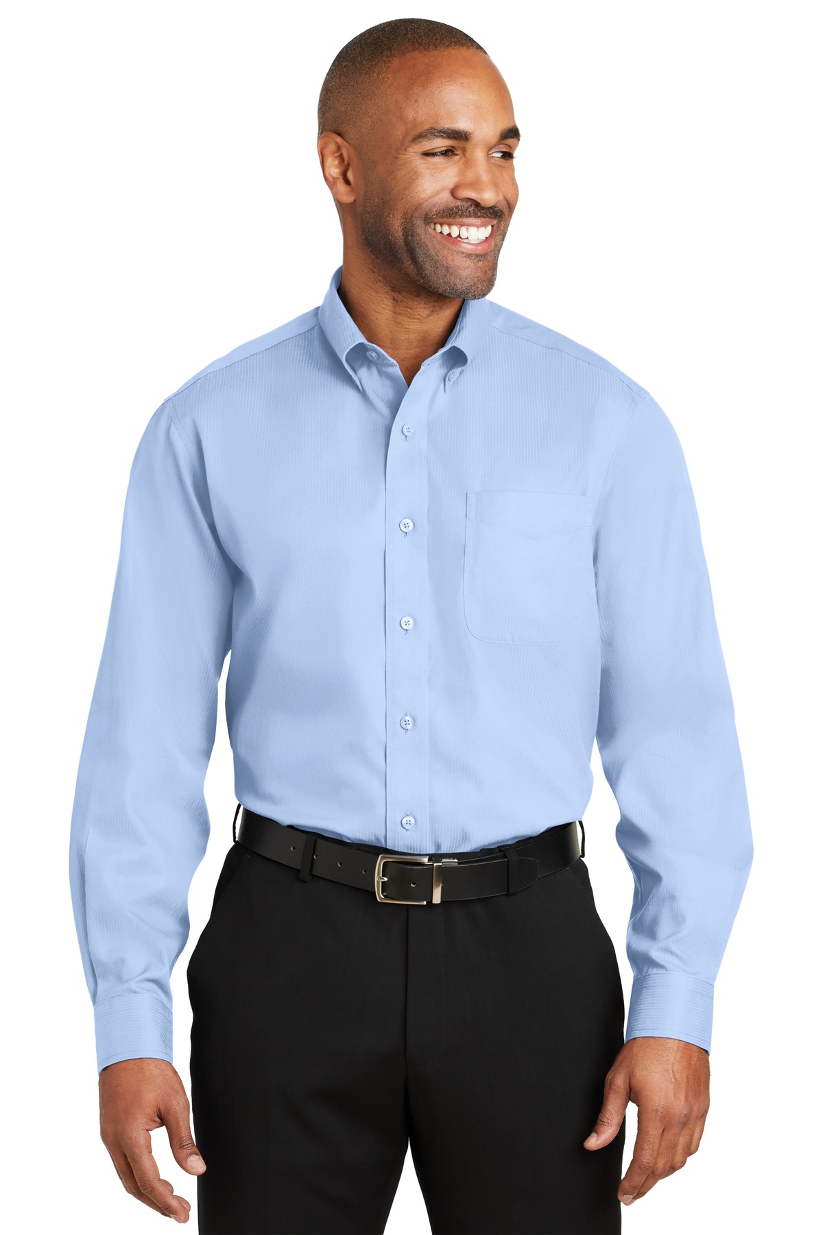 Red House - Dobby Non-Iron Button-Down Shirt. RH60