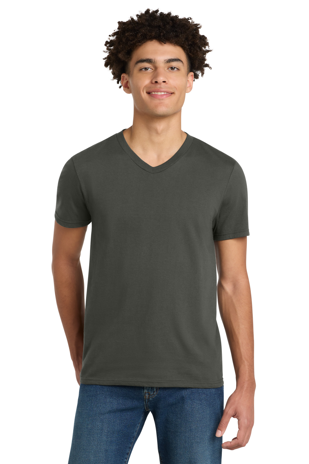 District Very Important Tee V-Neck. DT6500