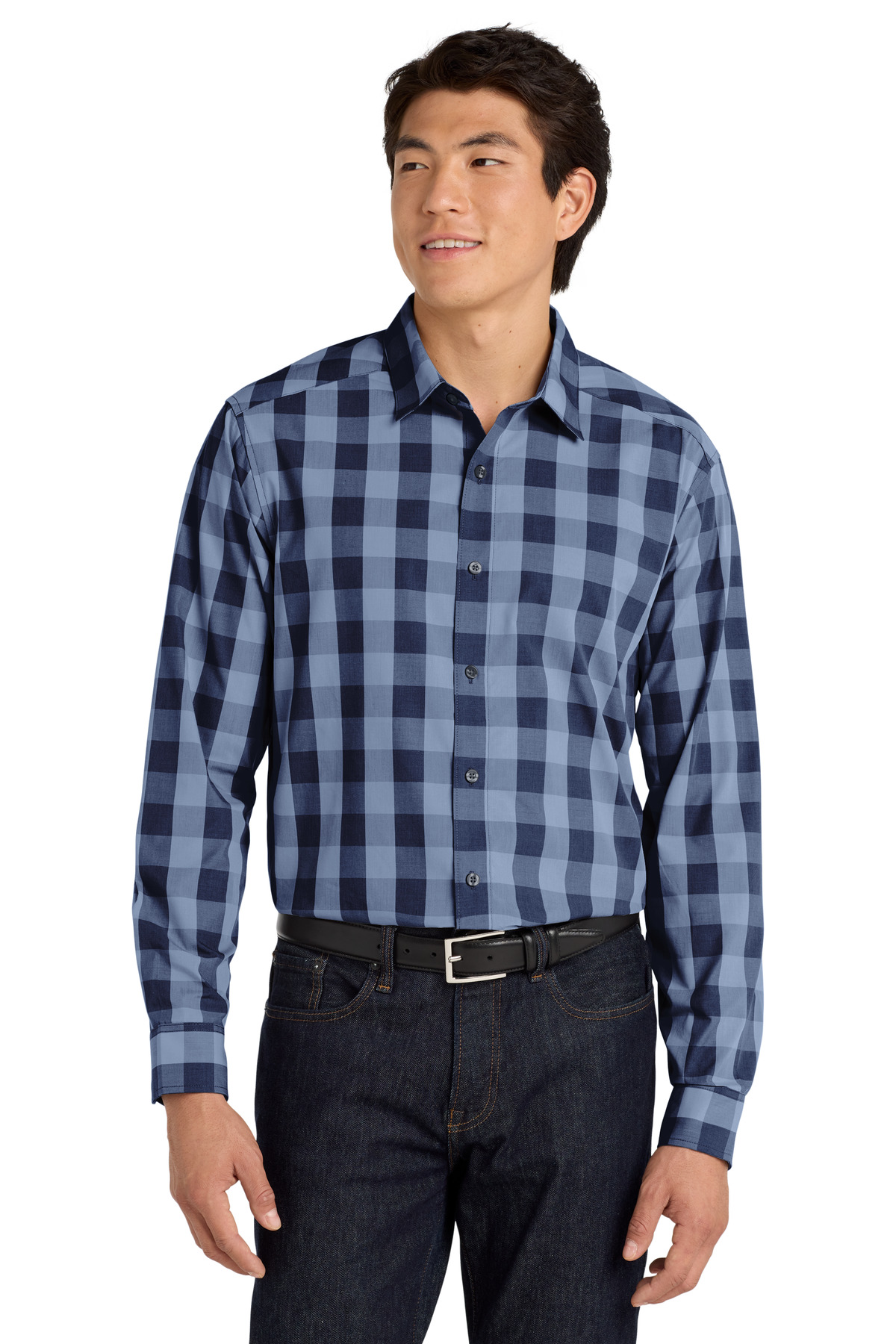 DISCONTINUED Port Authority Everyday Plaid Shirt. W670