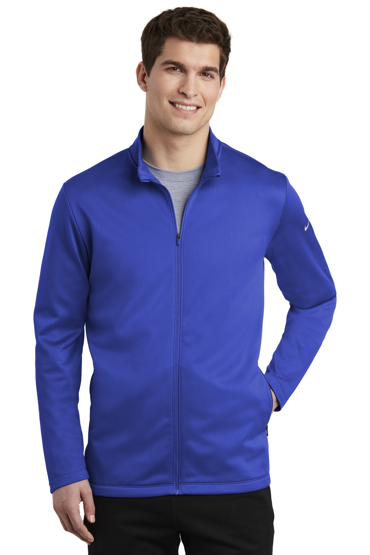 DISCONTINUED Nike Therma-FIT Full-Zip Fleece. NKAH6418