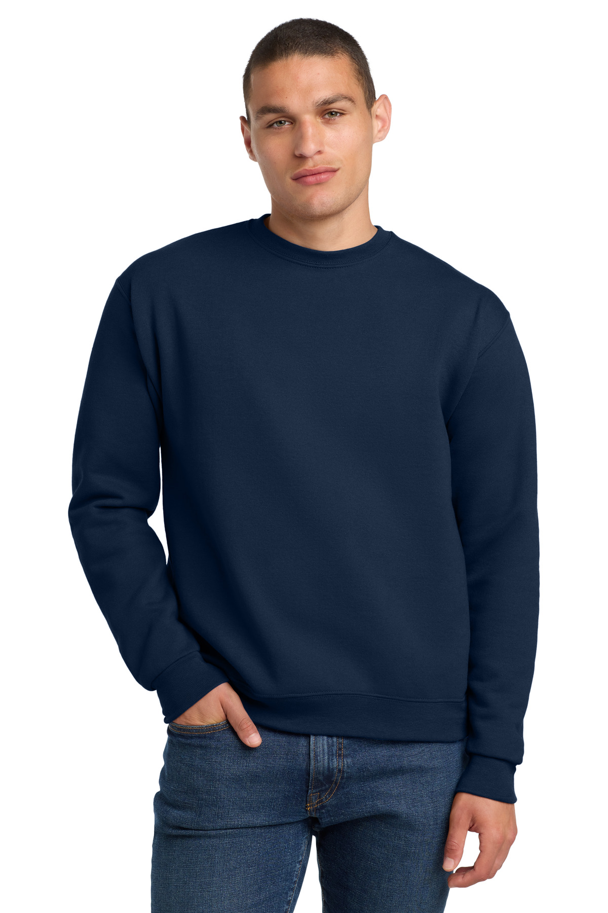 Jerzees Super Sweats NuBlend - Crewneck Sweatshirt. 4662M