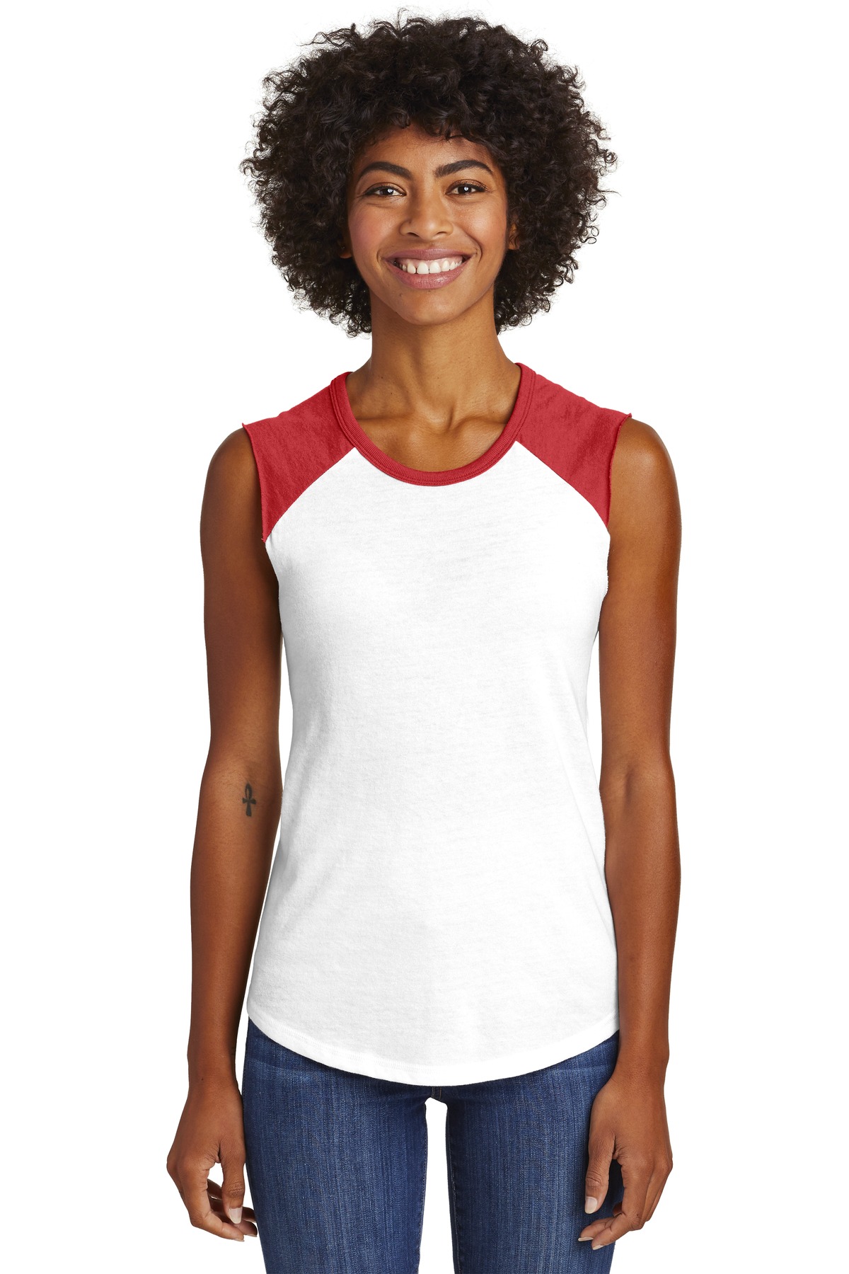DISCONTINUED Alternative Women's Team Player Vintage 50/50 Tee. AA5104