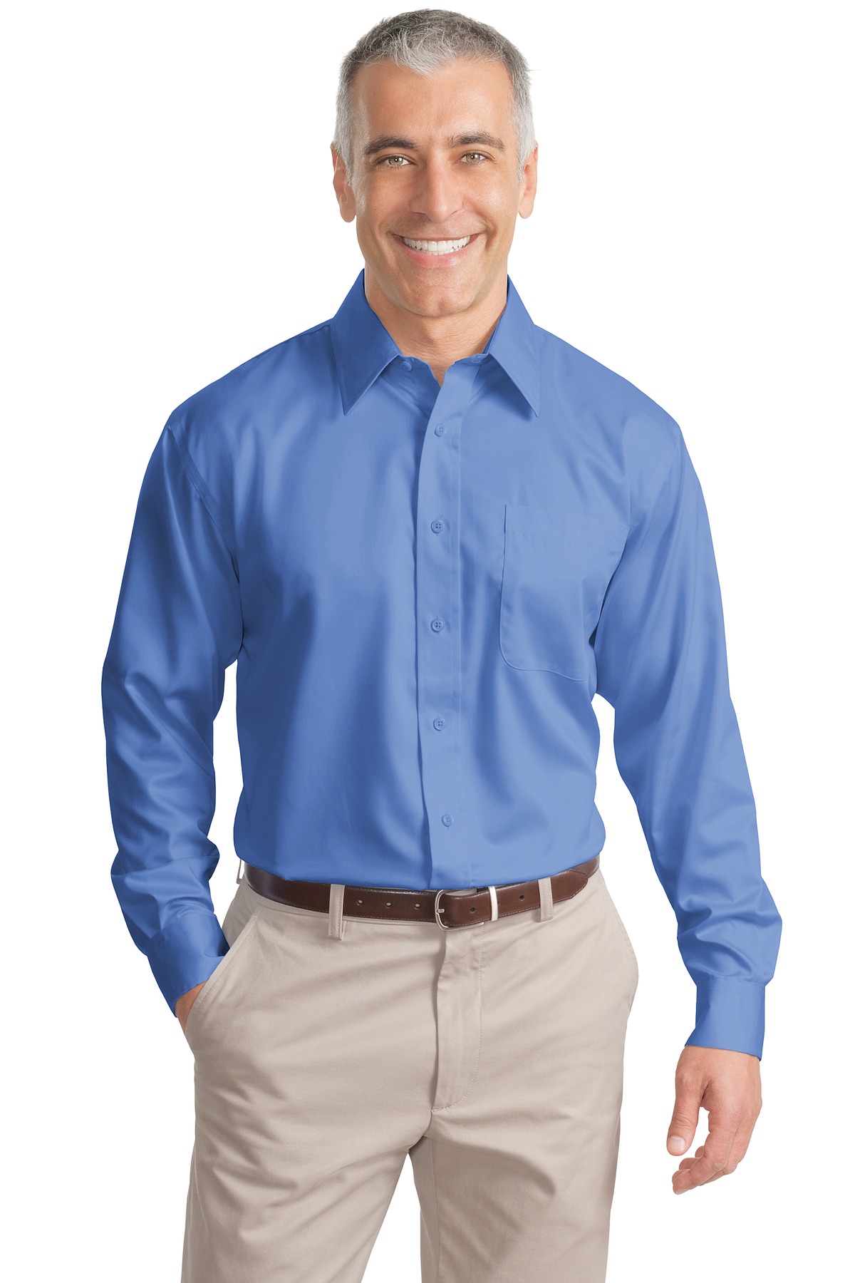 DISCONTINUED Port Authority® Non-Iron Twill Shirt. S638