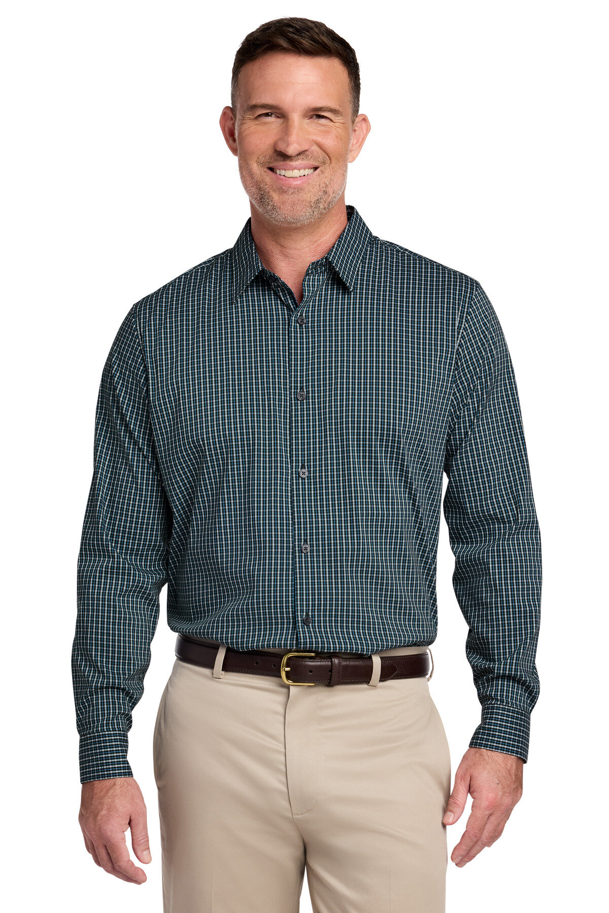 Brooks Brothers Tech Stretch Patterned Shirt BB18006