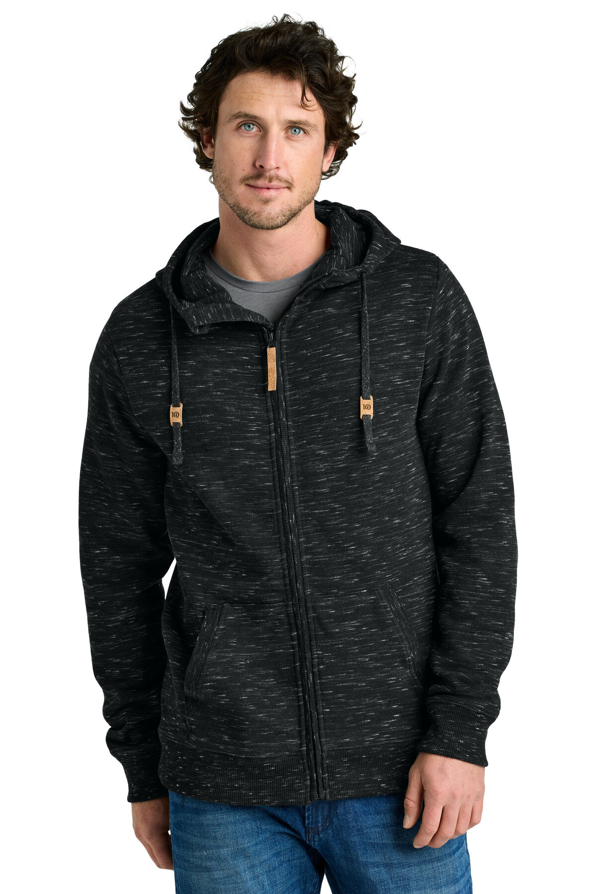 tentree Space Dye Fleece Full-Zip Hoodie TTCM4414