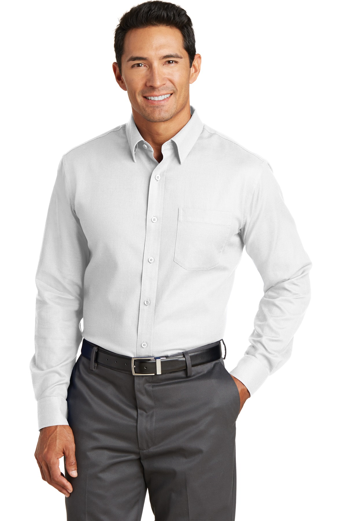 DISCONTINUED Red House Non-Iron Diamond Dobby Shirt. RH76