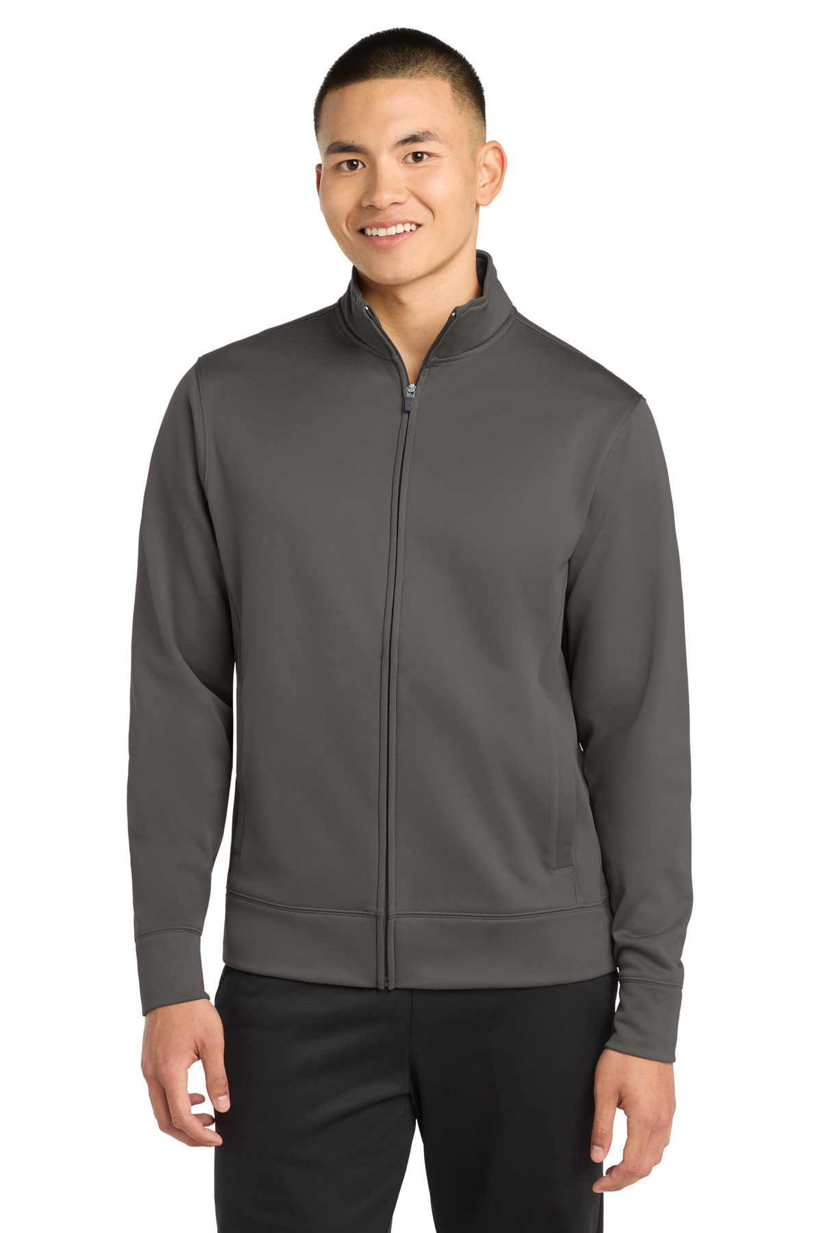 Sport-Tek Sport-Wick Fleece Full-Zip Jacket. ST241