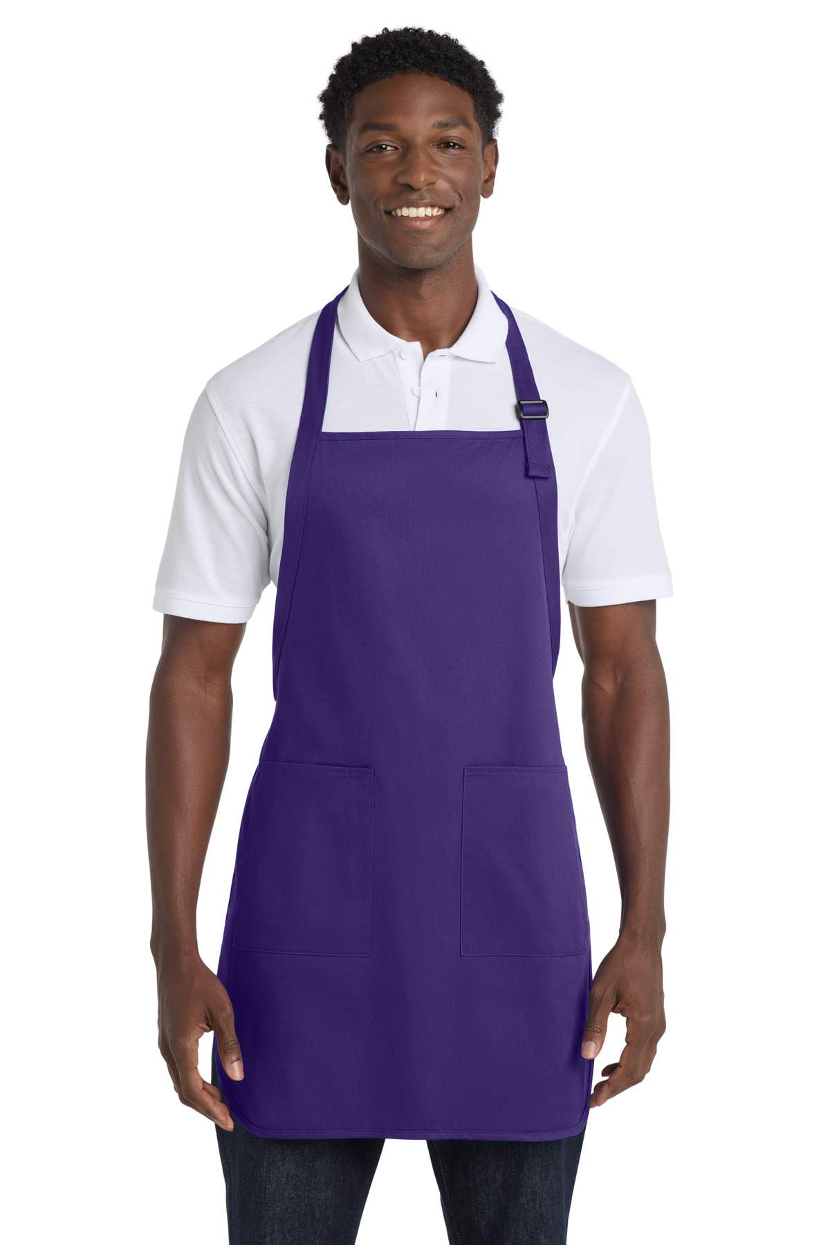 Port Authority Full-Length Apron with Pockets. A500