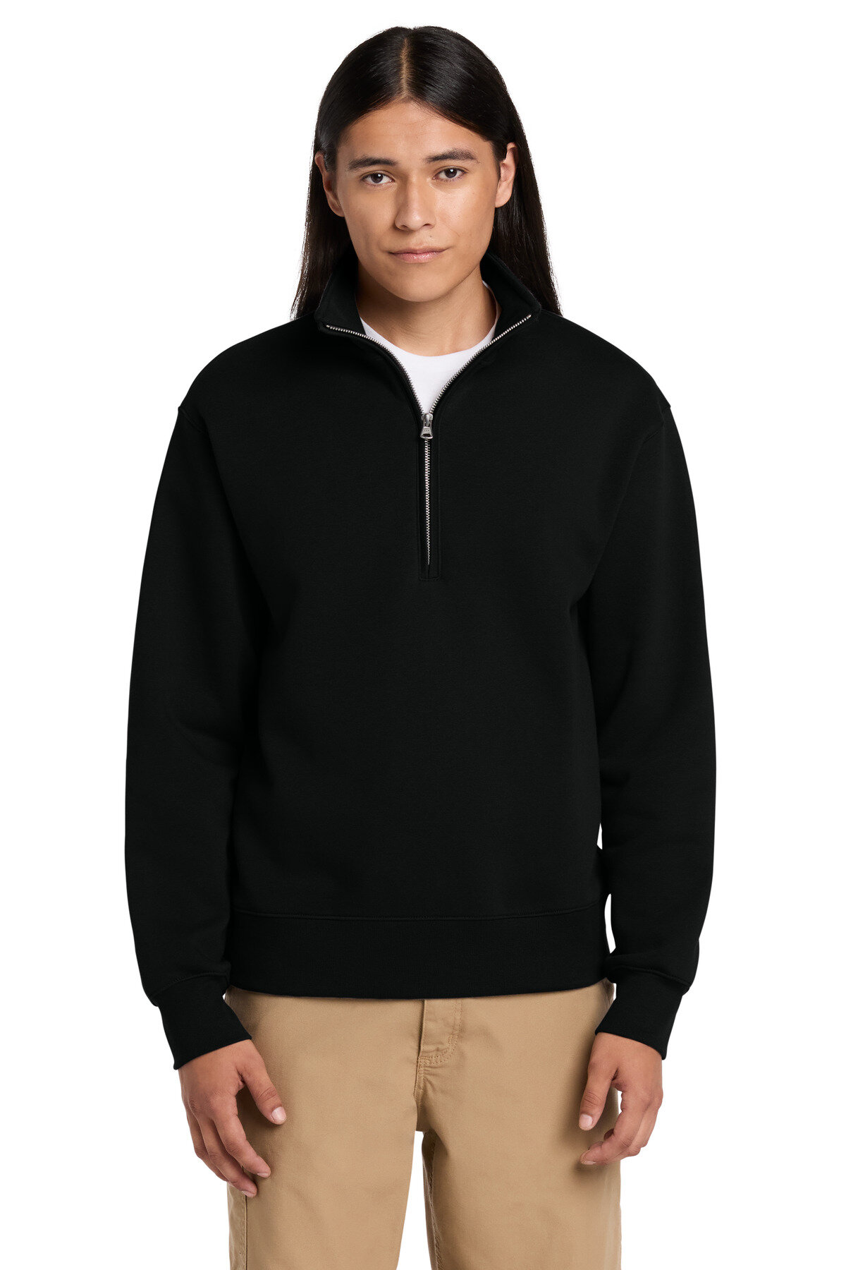 BELLA+CANVAS Unisex 10-Ounce Heavyweight 1/2-Zip Sweatshirt BC4740