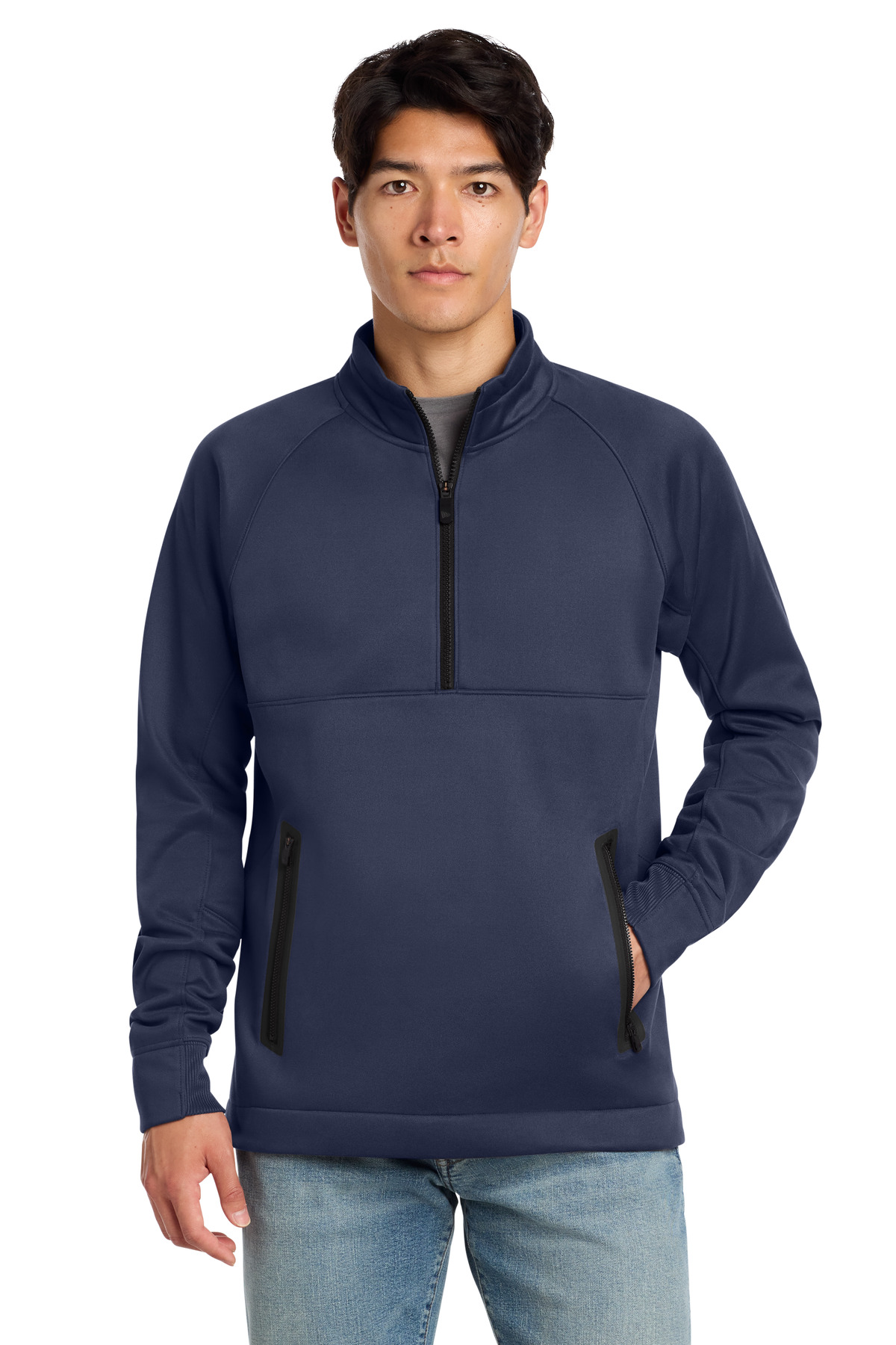 New Era Venue Fleece 1/4-Zip Pullover. NEA523