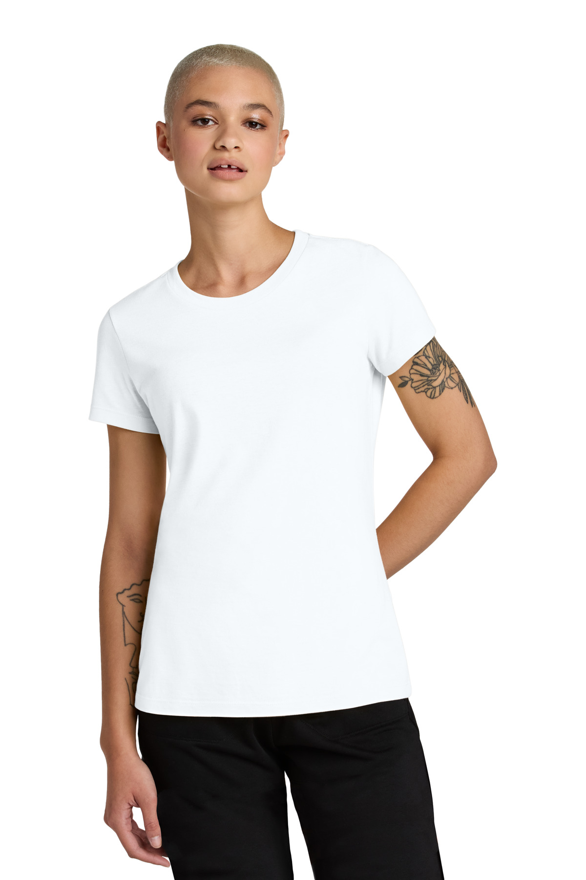 District Women's Perfect Weight CVC Tee DT188