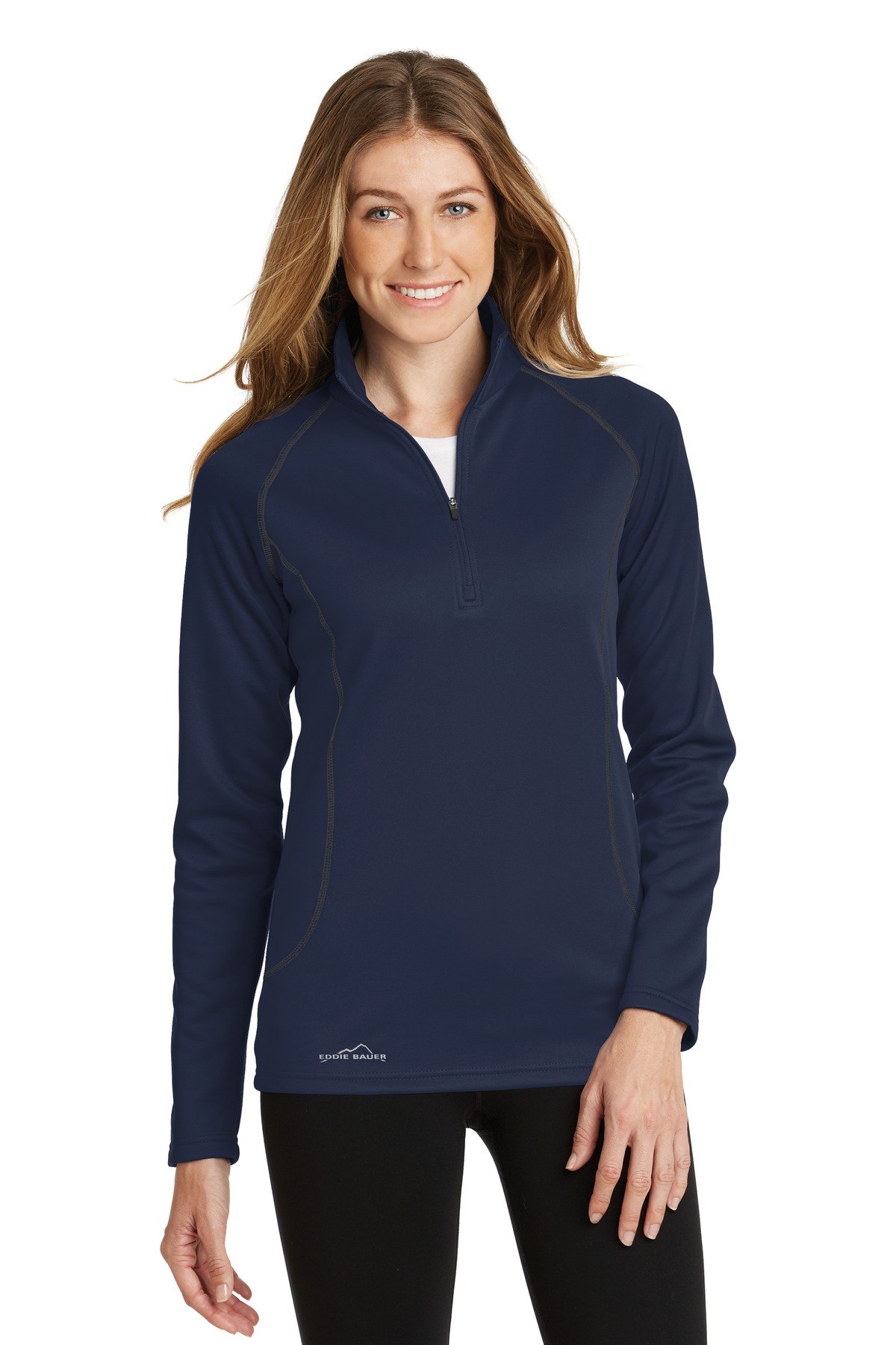 DISCONTINUED Eddie Bauer Women's Smooth Fleece 1/2-Zip. EB237