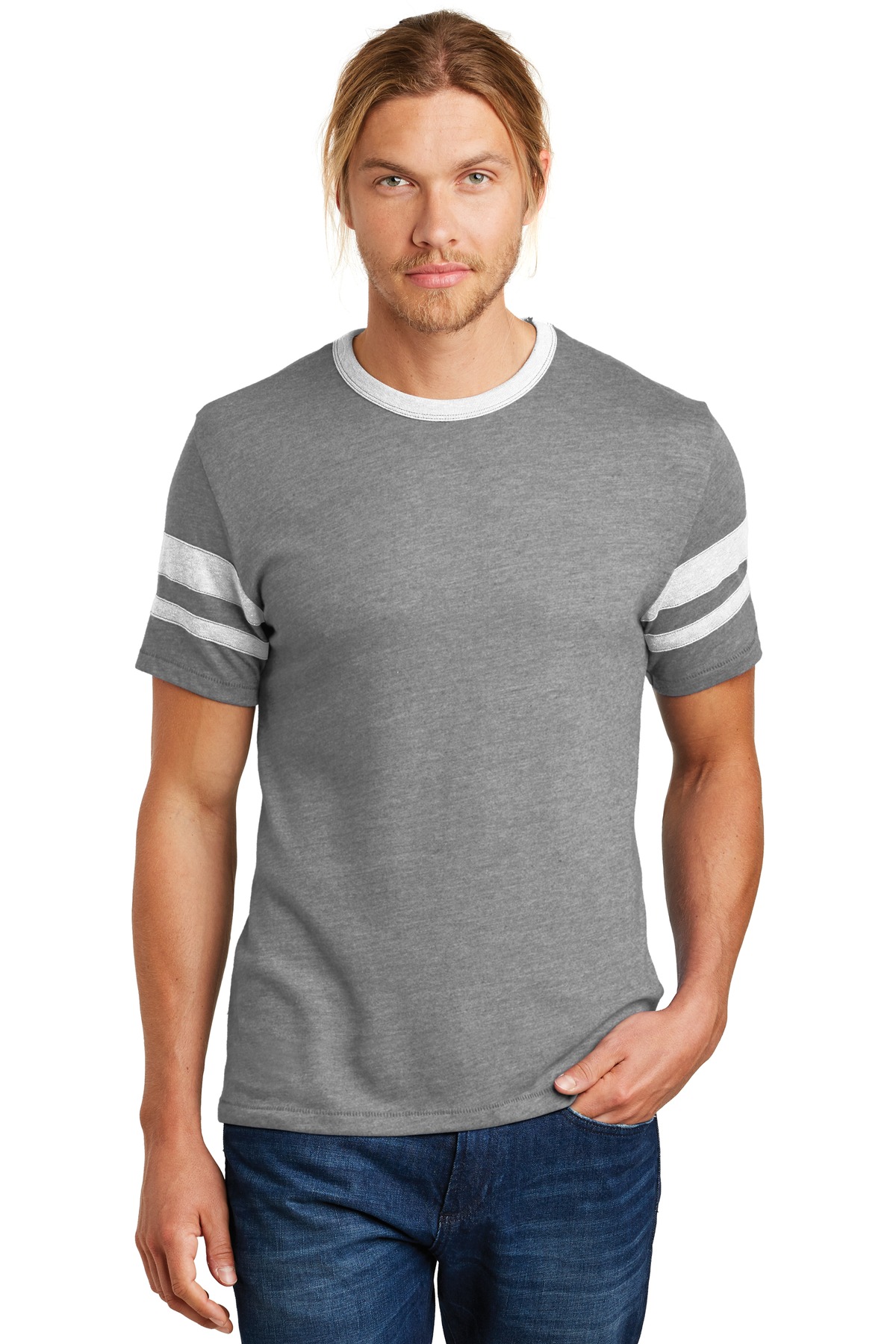 DISCONTINUED Alternative Sideline Vintage 50/50 Tee. AA5055