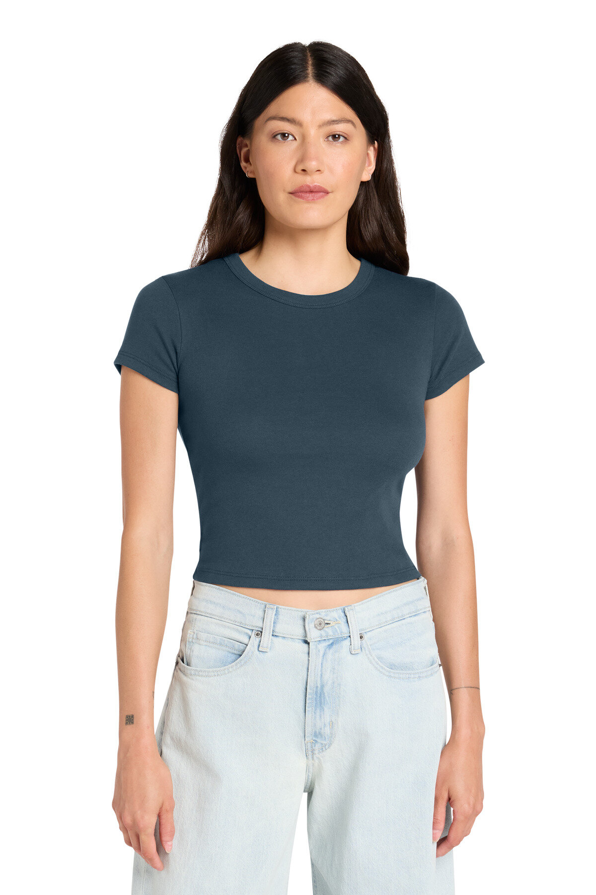 BELLA+CANVAS Women's Micro Rib Baby Tee BC1010