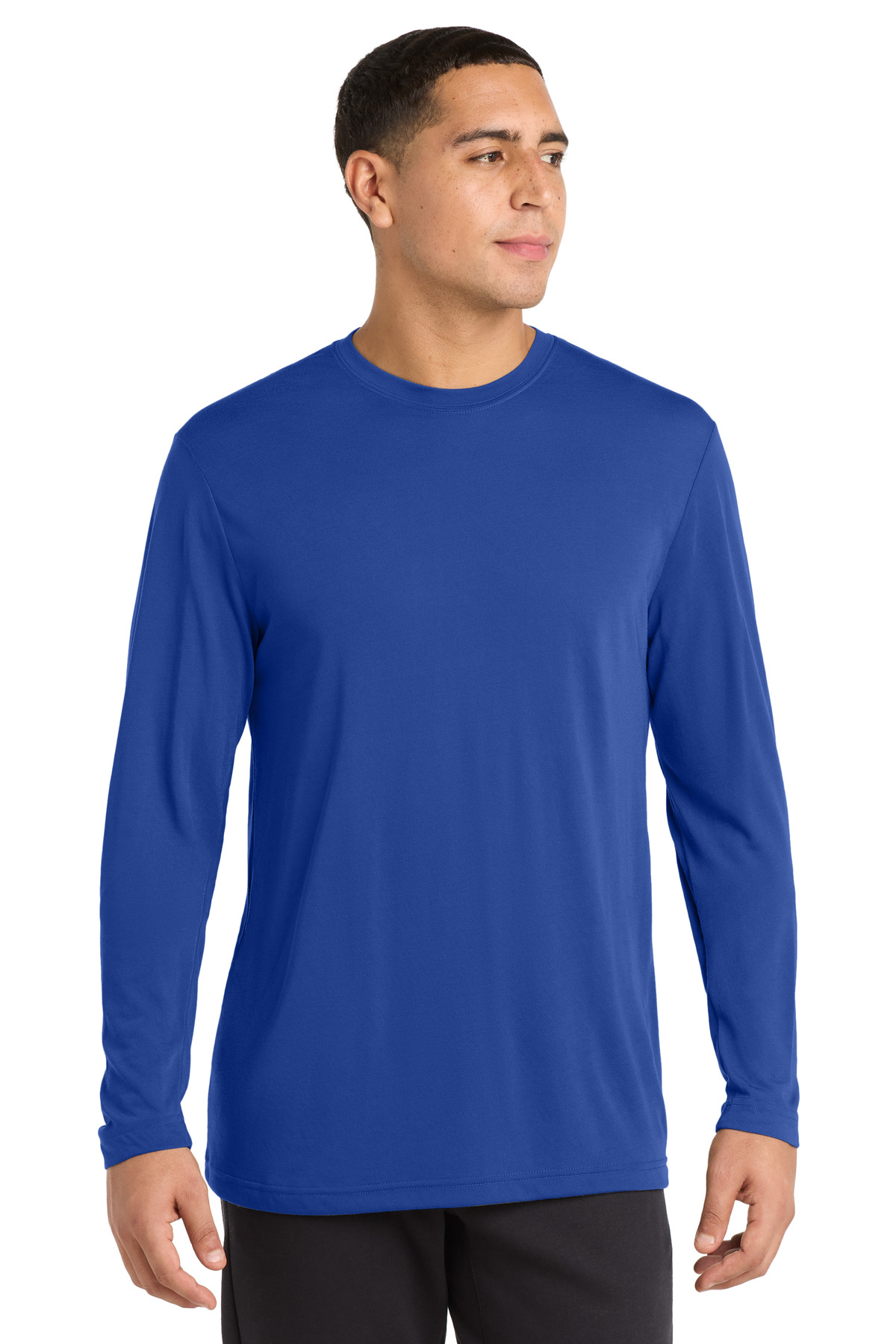 Sport-Tek Long Sleeve PosiCharge Competitor Cotton Touch Tee. ST450LS
