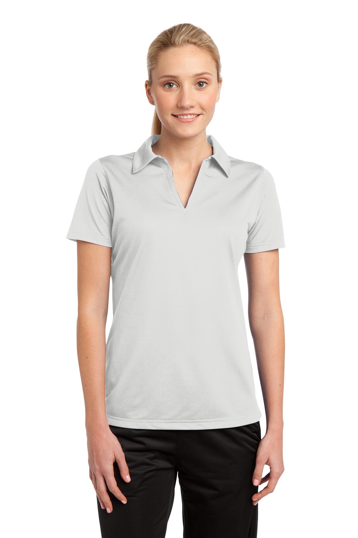 Sport-Tek Women's PosiCharge Active Textured Polo. LST690