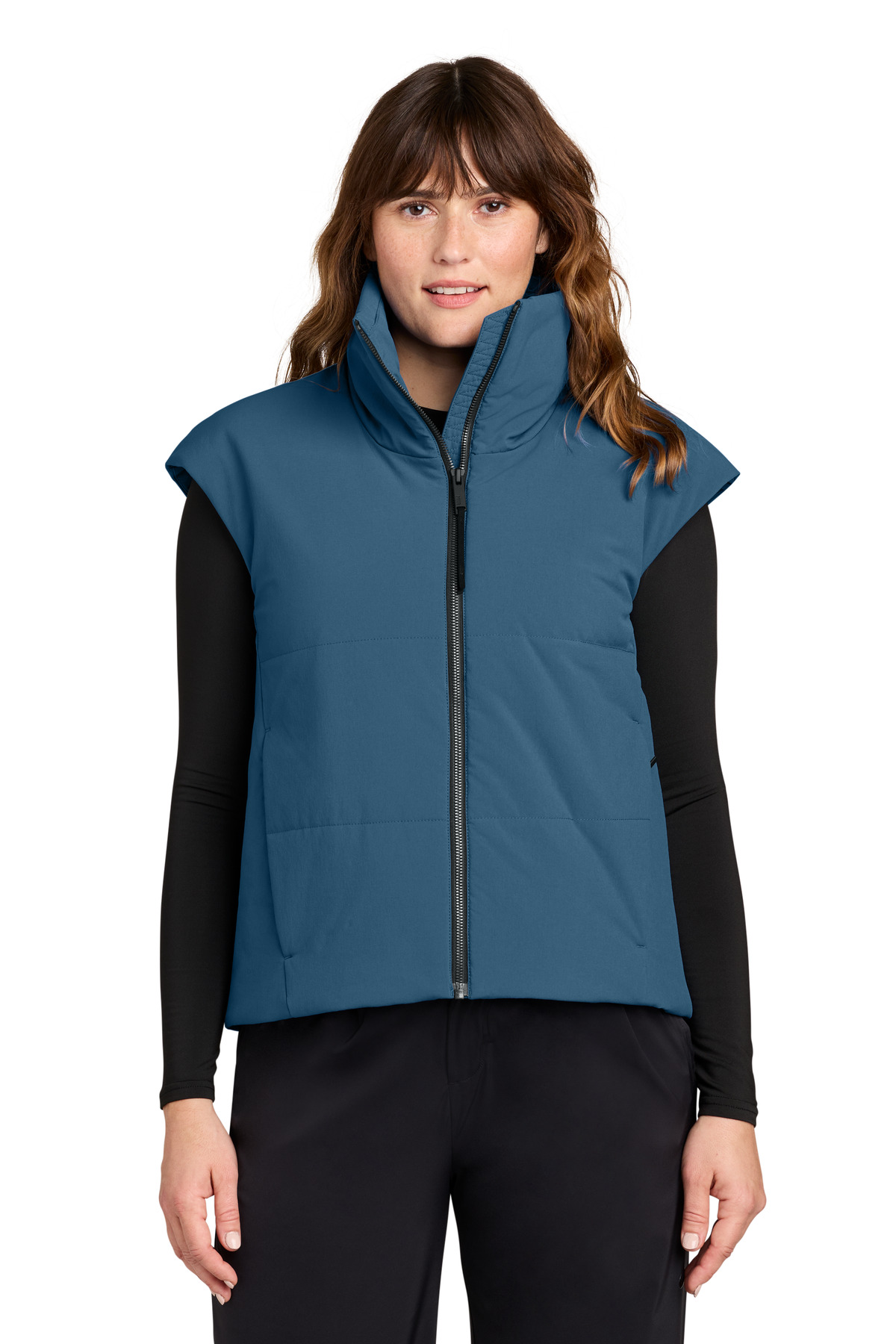 MiiR Women's Sashiko Stretch Puffy Vest MRAW442