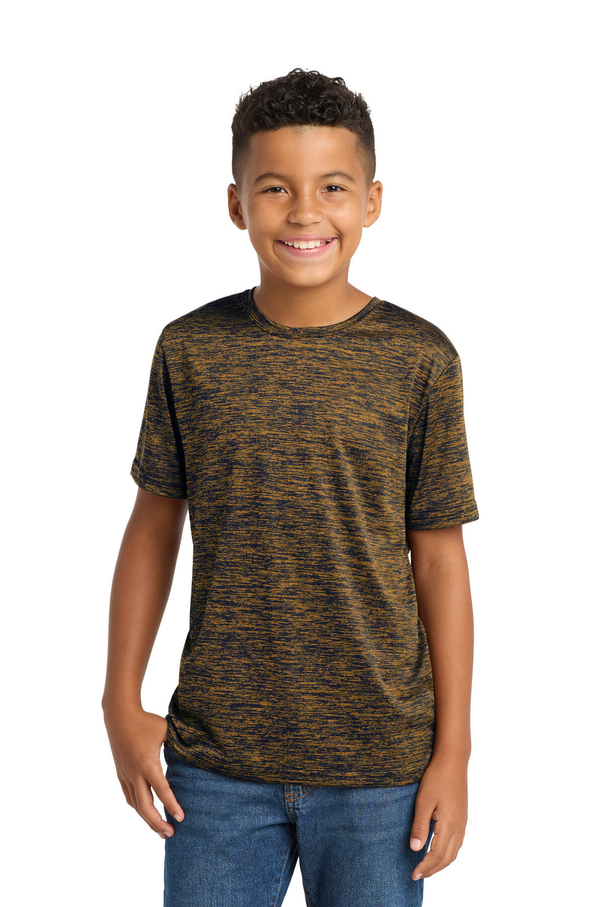 Sport-Tek Youth PosiCharge Electric Heather Tee. YST390