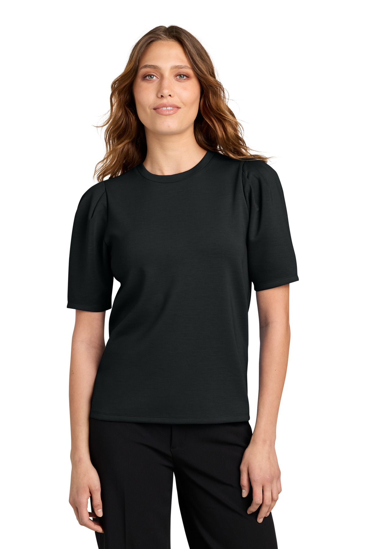 Mercer+Mettle Women's Short Sleeve Lite Spacer Top MM1041