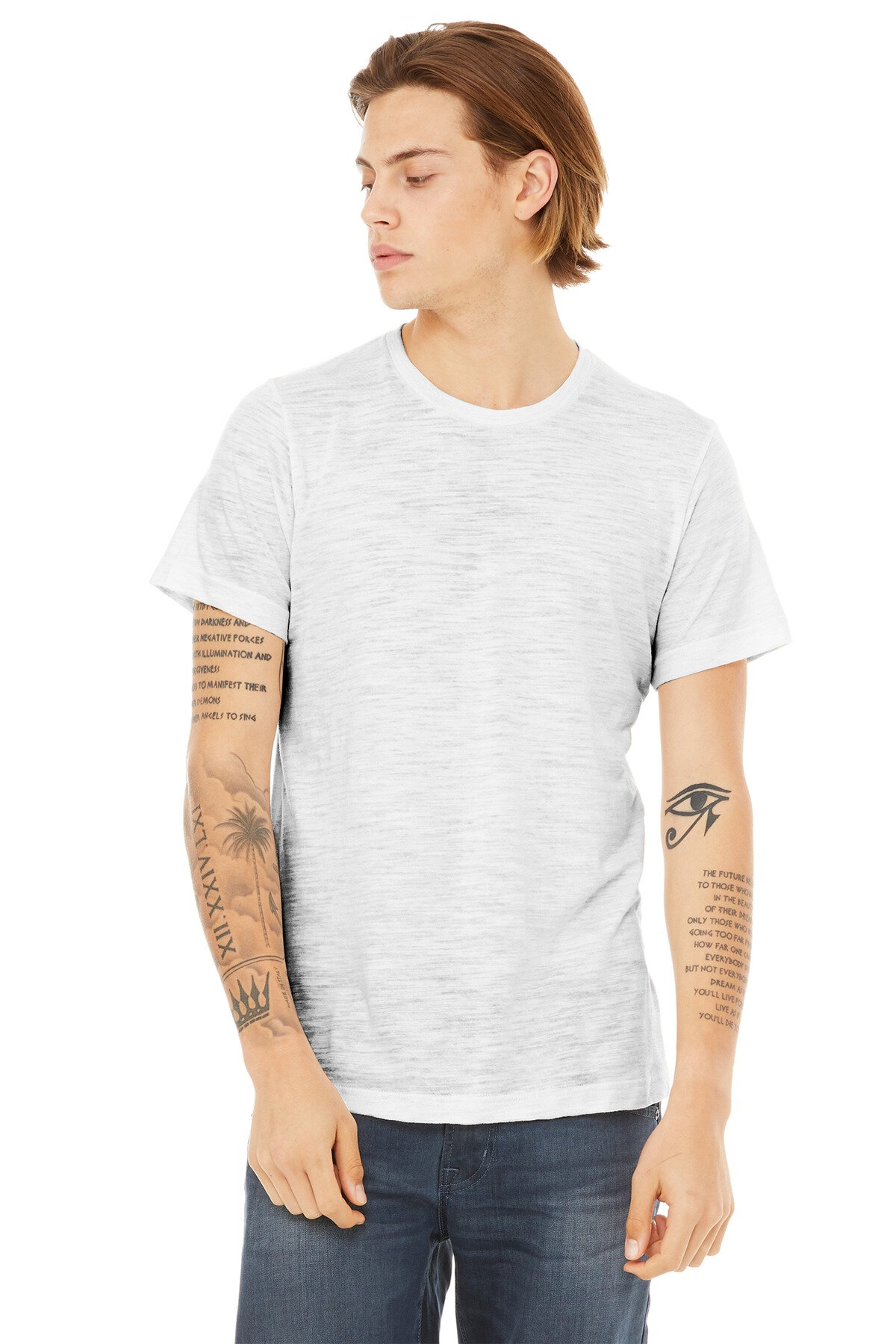BELLA+CANVAS Unisex Poly-Cotton Short Sleeve Tee. BC3650