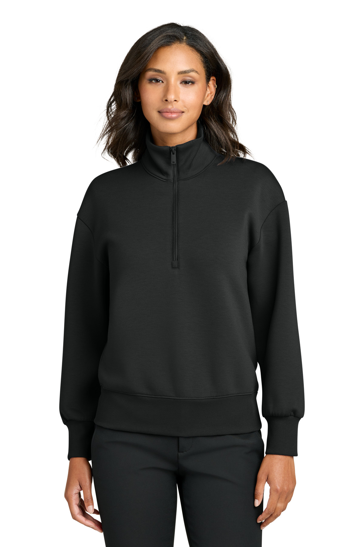 Mercer+Mettle Women's Soft Spacer 1/4-Zip MM3101