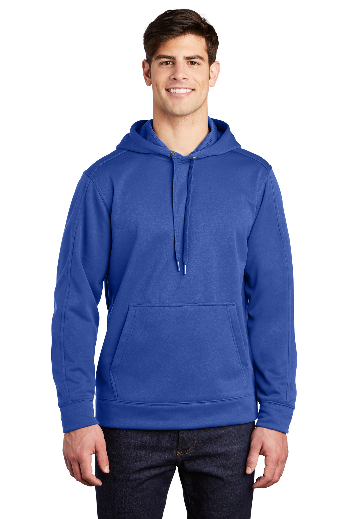 Sport-Tek Repel Fleece Hooded Pullover. ST290