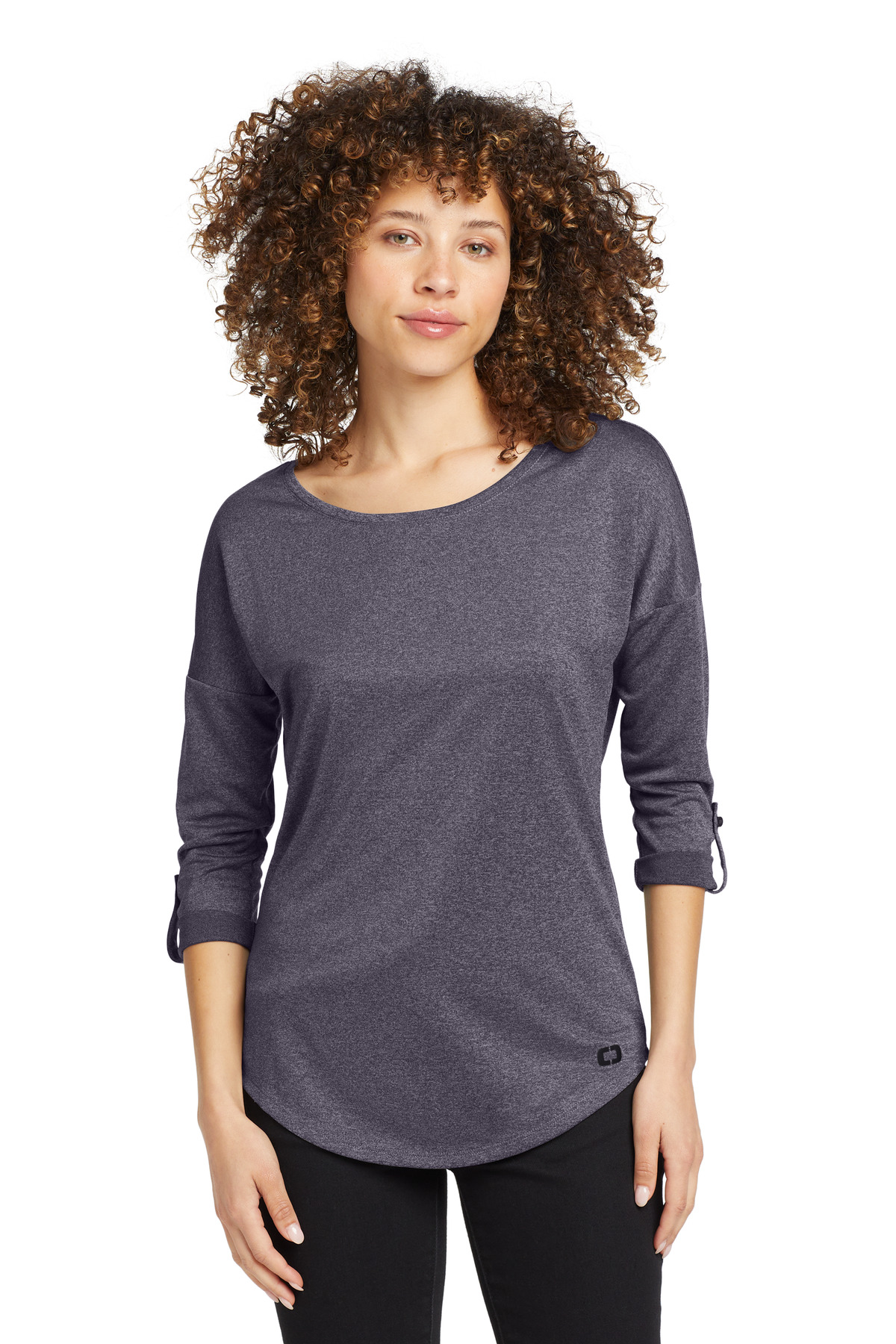 DISCONTINUED OGIO Women's Gravitate Scoop 3/4-Sleeve . LOG141