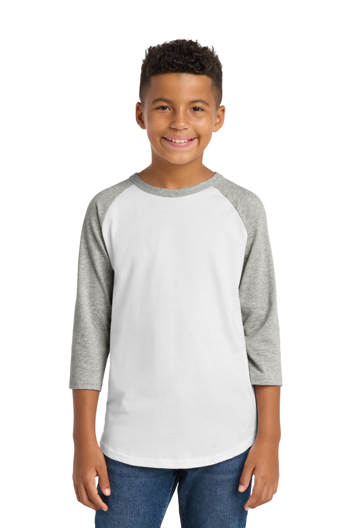 Sport-Tek Youth Colorblock Raglan Jersey. YT200