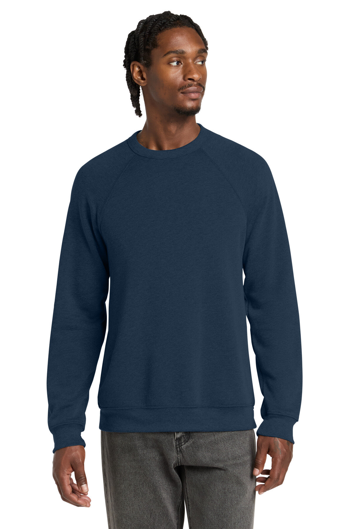 BELLA+CANVAS Unisex Sponge Fleece Raglan Sweatshirt. BC3901