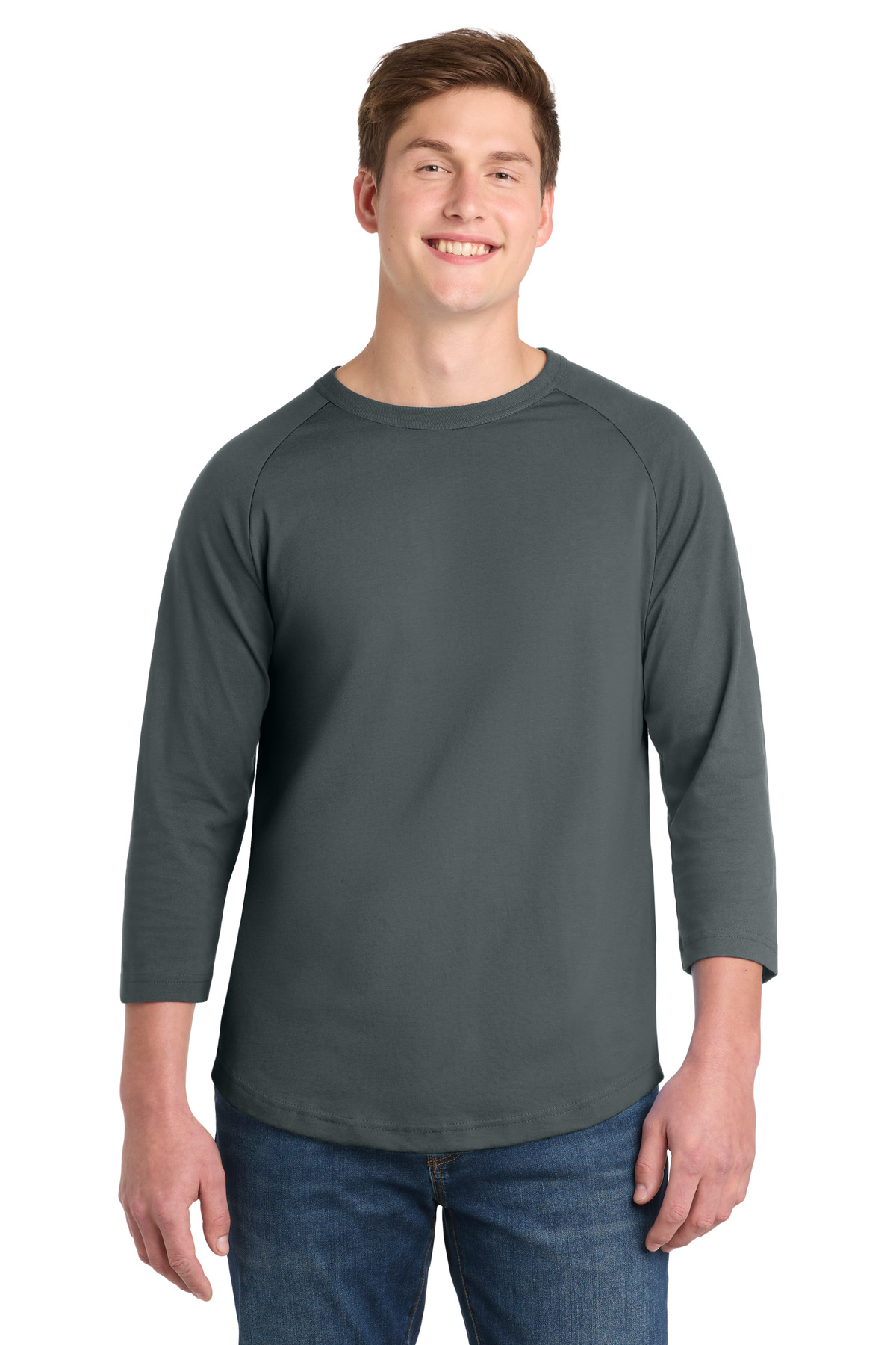 Sport-Tek Colorblock Raglan Jersey. T200