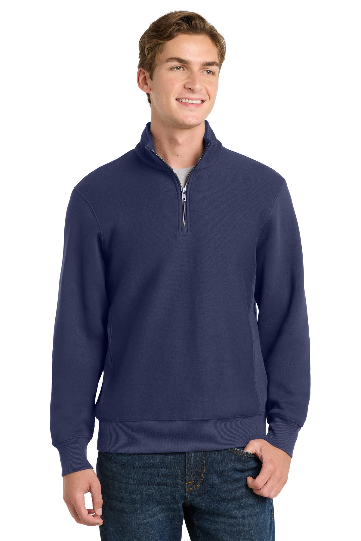 Sport-Tek Super Heavyweight 1/4-Zip Pullover Sweatshirt. ST283