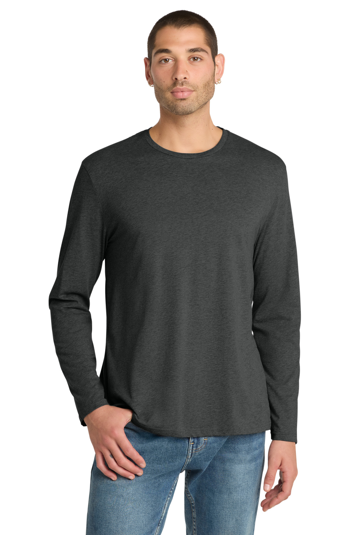District Perfect Weight Long Sleeve Tee. DT105