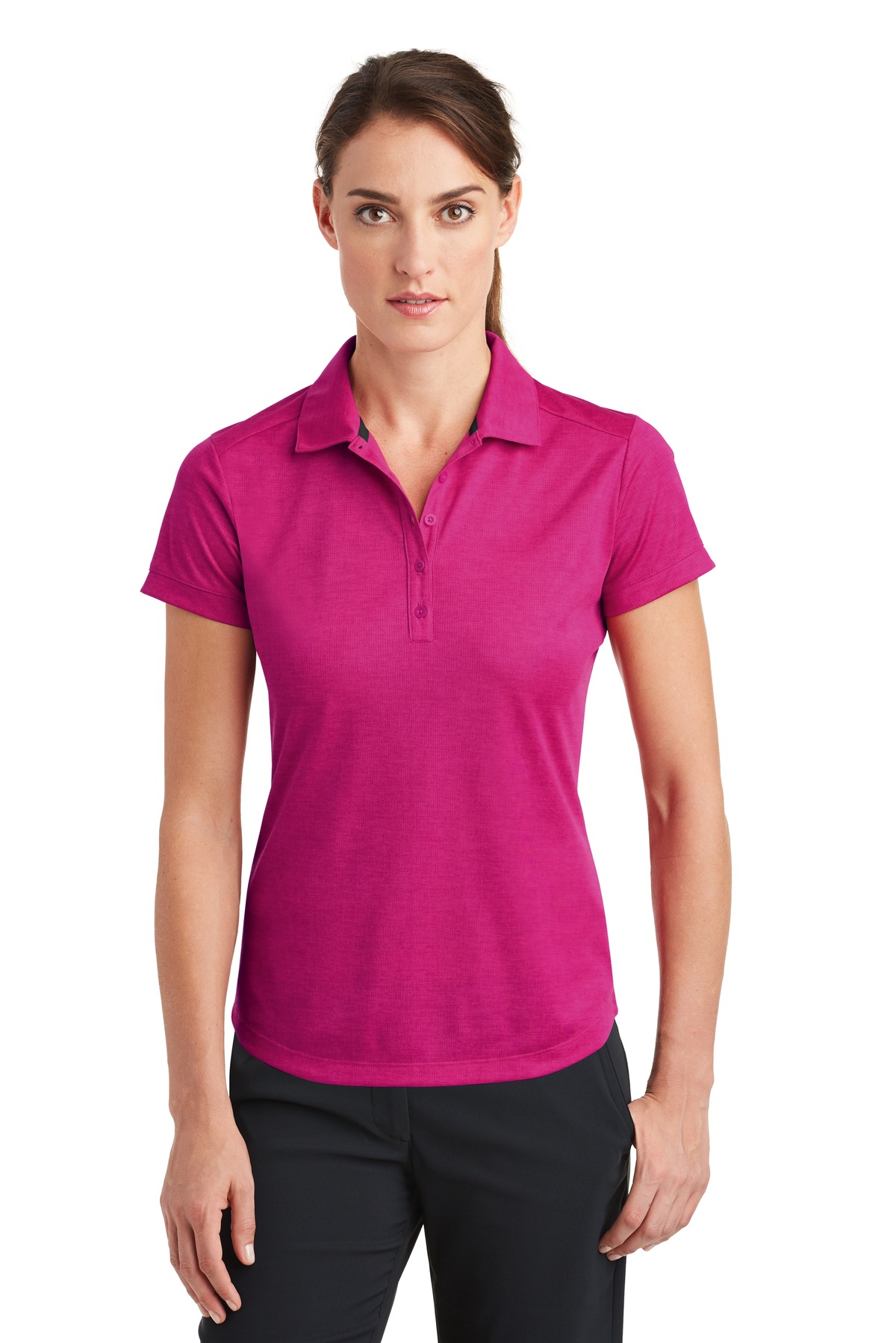 DISCONTINUED Nike Women's Dri-FIT Crosshatch Polo. 838961