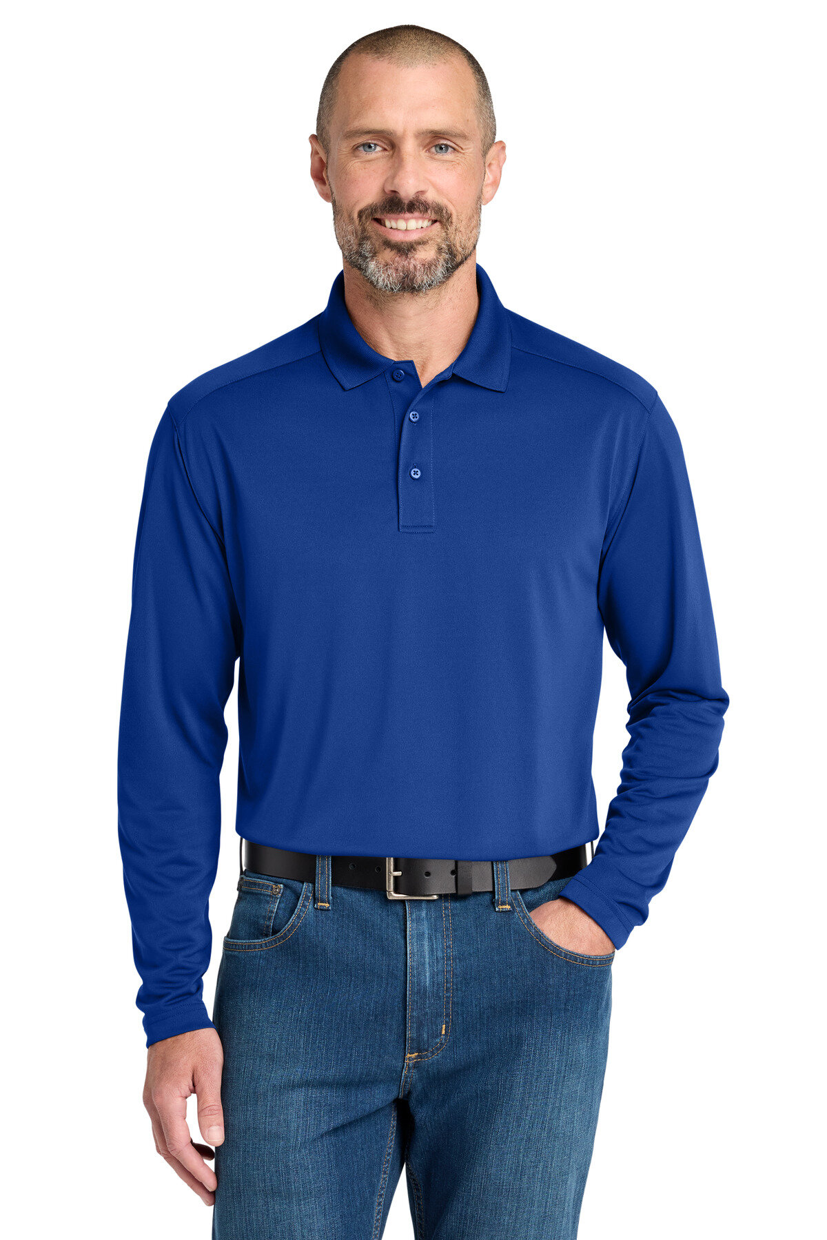 CornerStone Select Lightweight Snag-Proof Long Sleeve Polo CS418LS