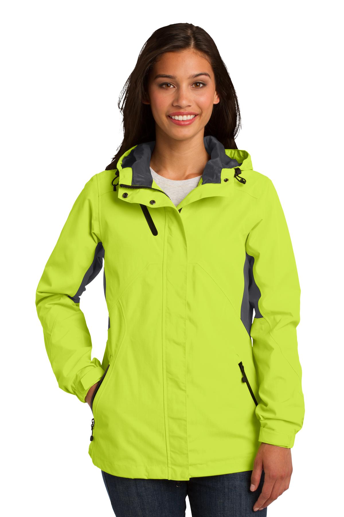 DISCONTINUED Port Authority Ladies Cascade Waterproof Jacket. L322