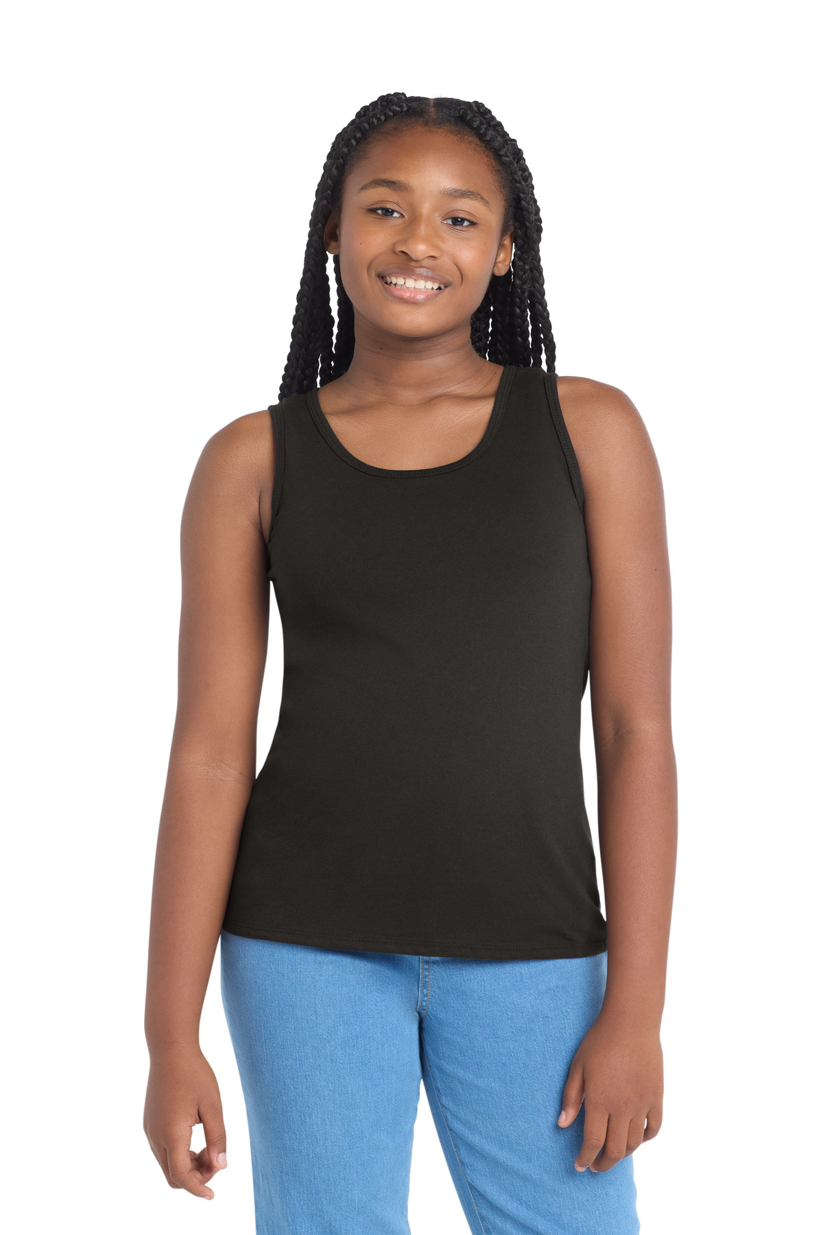 DISCONTINUED District ® Girls V.I.T.  Tank. DT6303YG