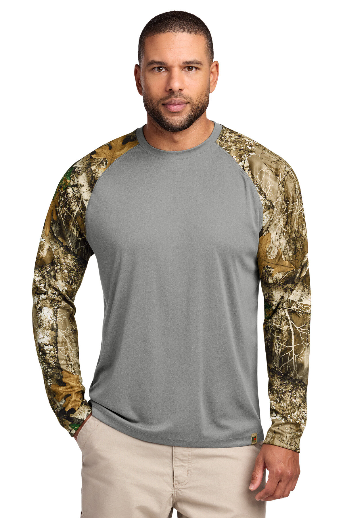 Russell Outdoors Realtree Colorblock Performance Long Sleeve Tee RU151LS