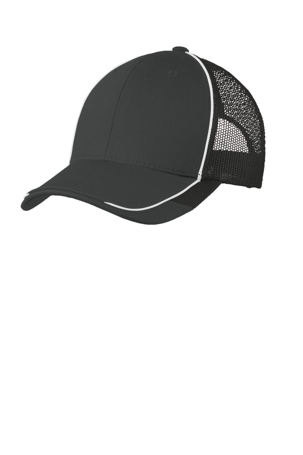 DISCONTINUED Port Authority Colorblock Mesh Back Cap. C904
