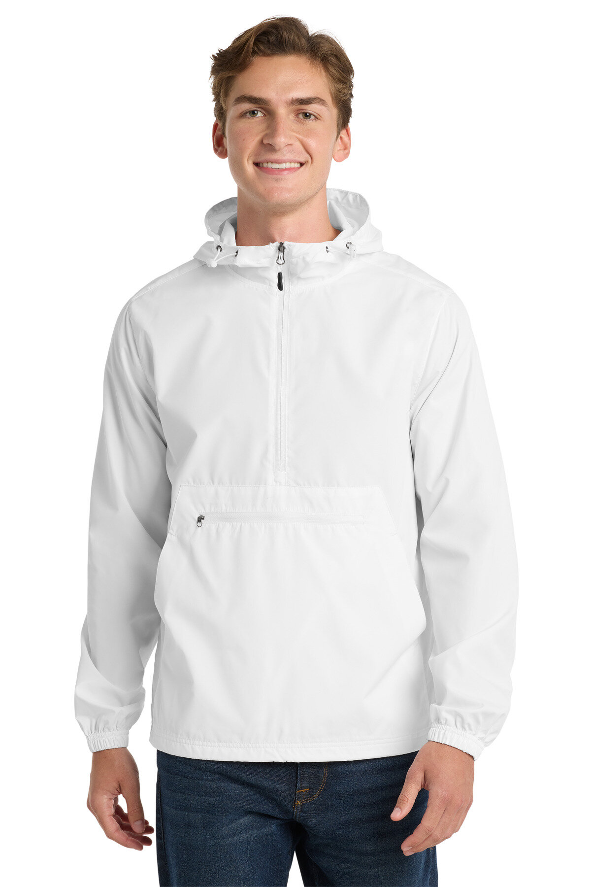 Sport-Tek Packable Anorak. JST66