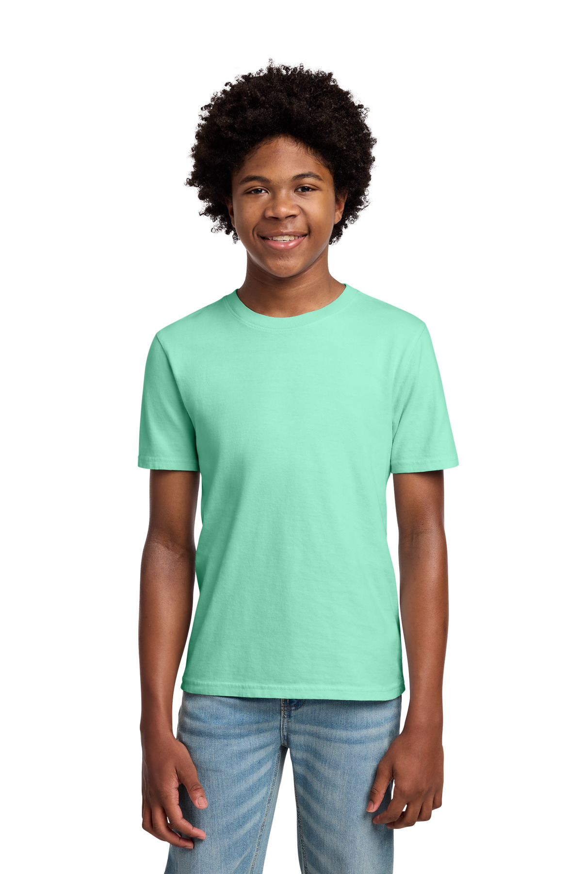 Port & Co Youth Beach Wash Garment-Dyed Tee. PC099Y