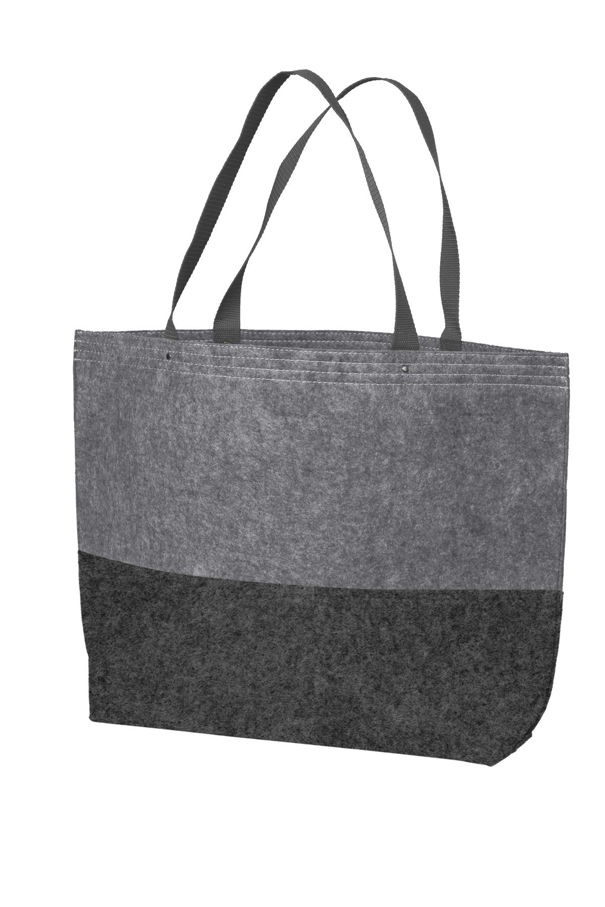 DISCONTINUED Port Authority Large Felt Tote. BG402L