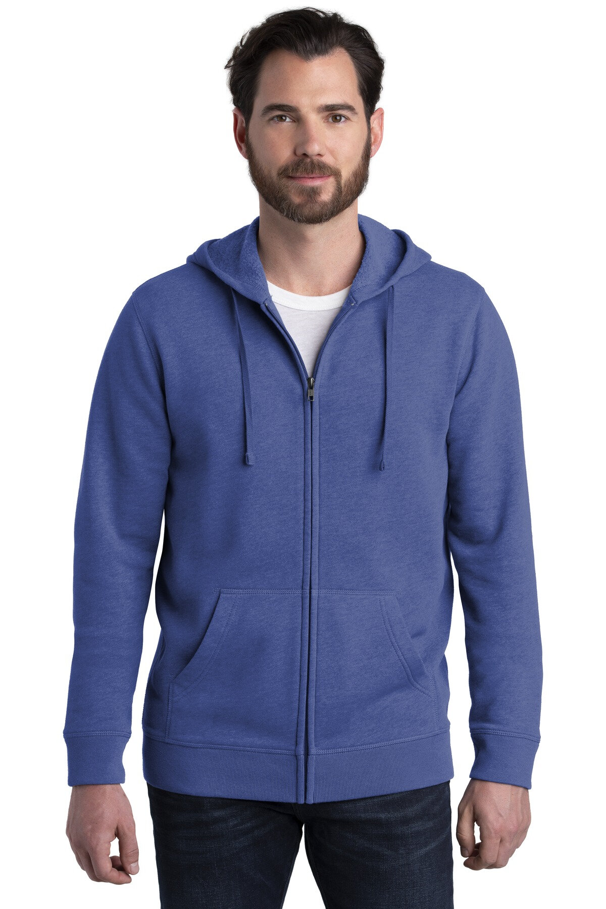 DISCONTINUED Alternative Indy Blended Fleece Zip Hoodie. AA8050